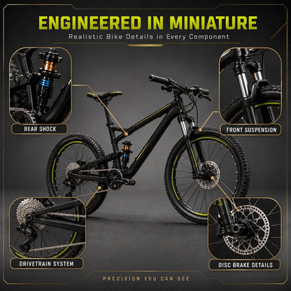 🚵‍♂️🛠️ DIY Mountain Bike Model Kit – Build It, Display It, Collect It
