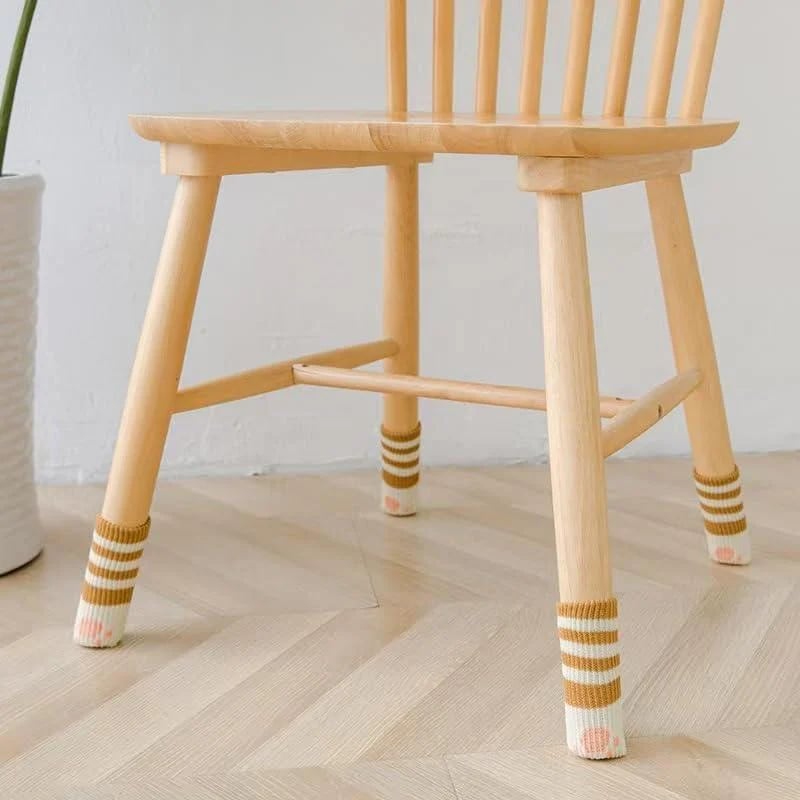 🐾 Cat Paw Chair Leg Covers – Protect Floors, Reduce Noise
