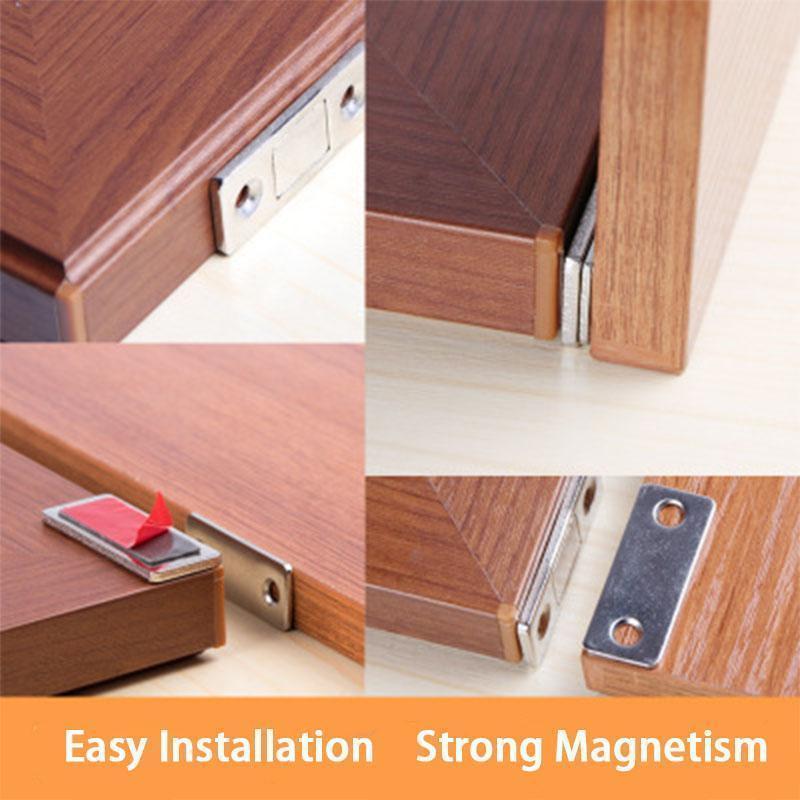 🚪🧲 No-Drill Magnetic Door Closer – Easy Self-Closing Upgrade Without Wall Damage