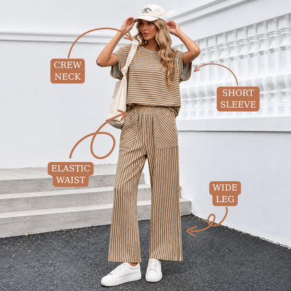 🔥Hot Sale Now — 60% OFF🏖️ Coastal Stripe Set