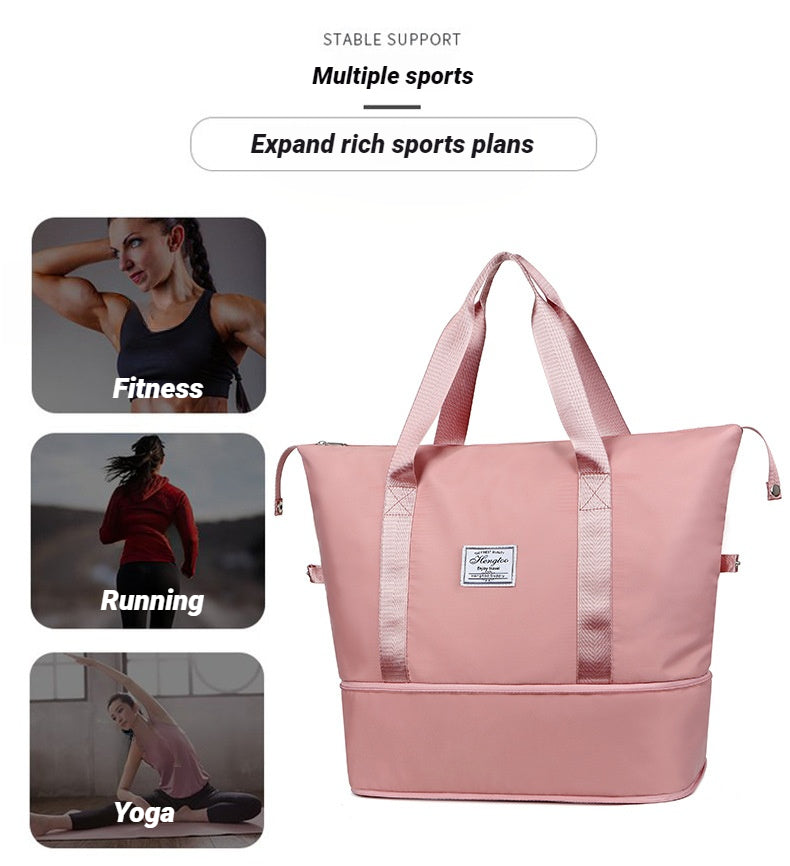 🧳 Expandable Travel Duffel Bag – Extra Room for Every Trip