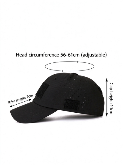 Tactical Camo Baseball Cap – Adjustable Outdoor Cap