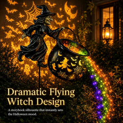 🎁Today 50% OFF🎁Halloween Witch Cauldron Garden Lamp