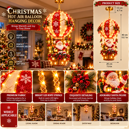🎄 Ready to Light Up Christmas?! ✨ 2026 Magical Hot Air Balloon Lights – 4 Festive Designs, Endless Holiday Wonder!