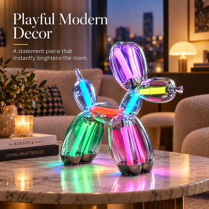 Rechargeable RGB Balloon Dog Lamp