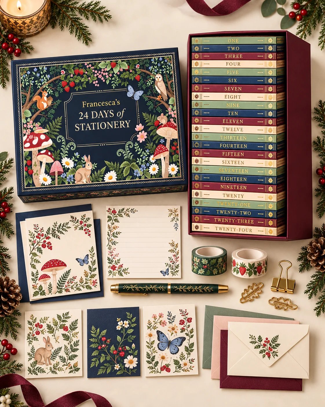 📚24 Days of Stationery Magic – 2026 Christmas Advent Calendar