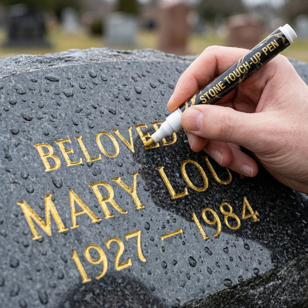 🪦 Precision Stone Carving Tools for Restoring Weathered Headstone Lettering