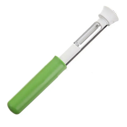 🍎🔪 2-in-1 Apple Corer & Peeler – Faster Fruit Prep with One Stainless Steel Tool