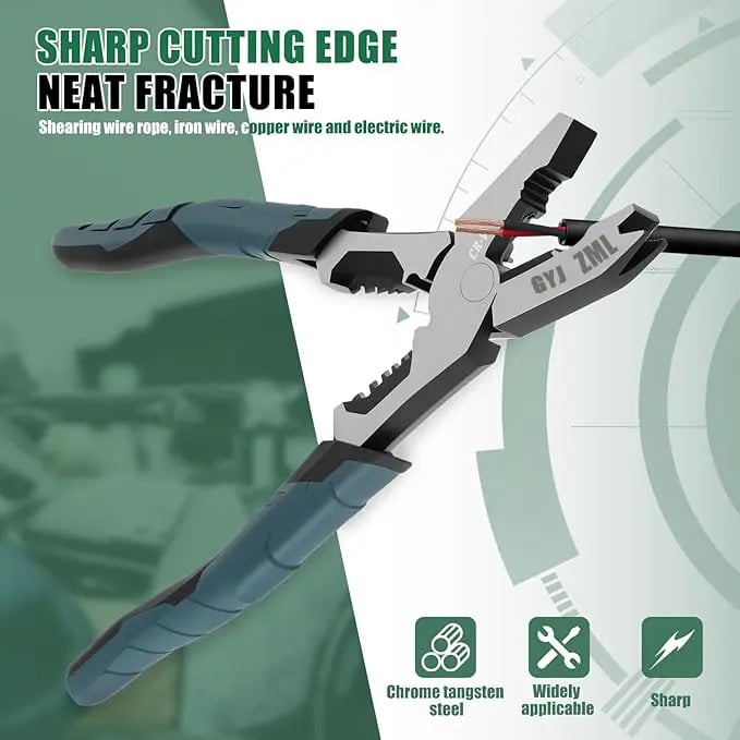 💯6-in-1 Multi-Function Wire Stripper Pliers