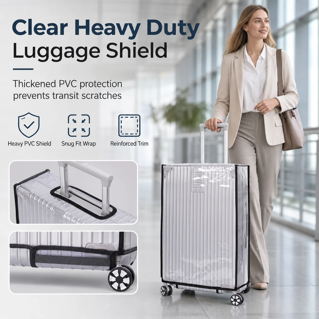 🧳 Waterproof Luggage Cover – Scratch-Resistant Travel Protection | Special Sale