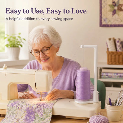 High-Capacity Sewing Thread Stand 🧵 – Convenient Spool Holder for Crafting