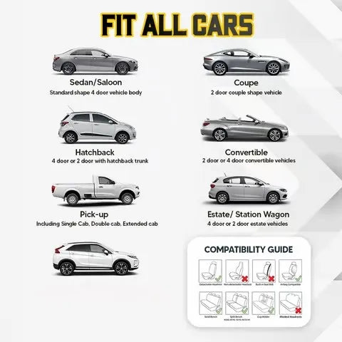 🔥🔥Breathable & Anti-Slip Viscose filament Car Seat Covers