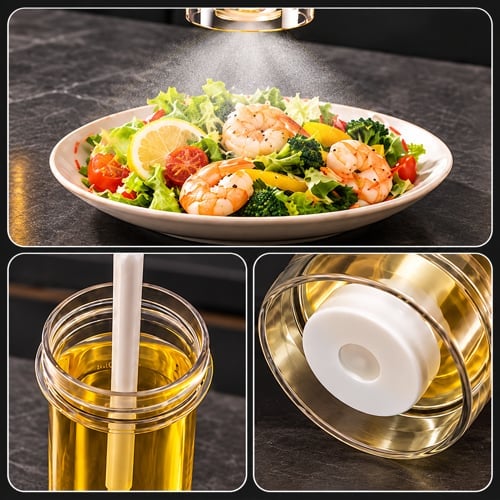 🫒 Fine-Mist Cooking Oil Sprayer – Easy Kitchen Oil Dispensing Bottle