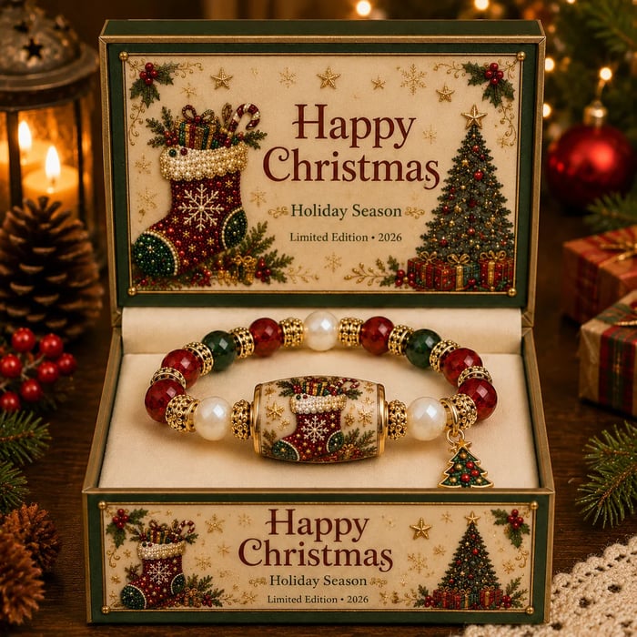 💥 Last Day 49% OFF – 🎄 Christmas Magic Collection Bracelet — Limited Edition