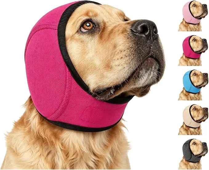 🐶🎧 Calming Dog Ear Wrap – Gentle Noise Protection for Grooming, Baths & Fireworks