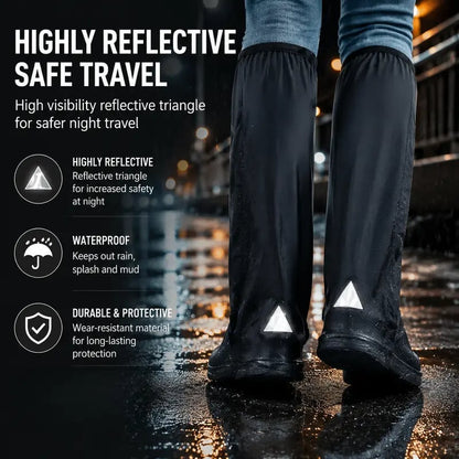 Waterproof Rain Shoe Covers 🥾 – Non-Slip Protection for Wet Weather