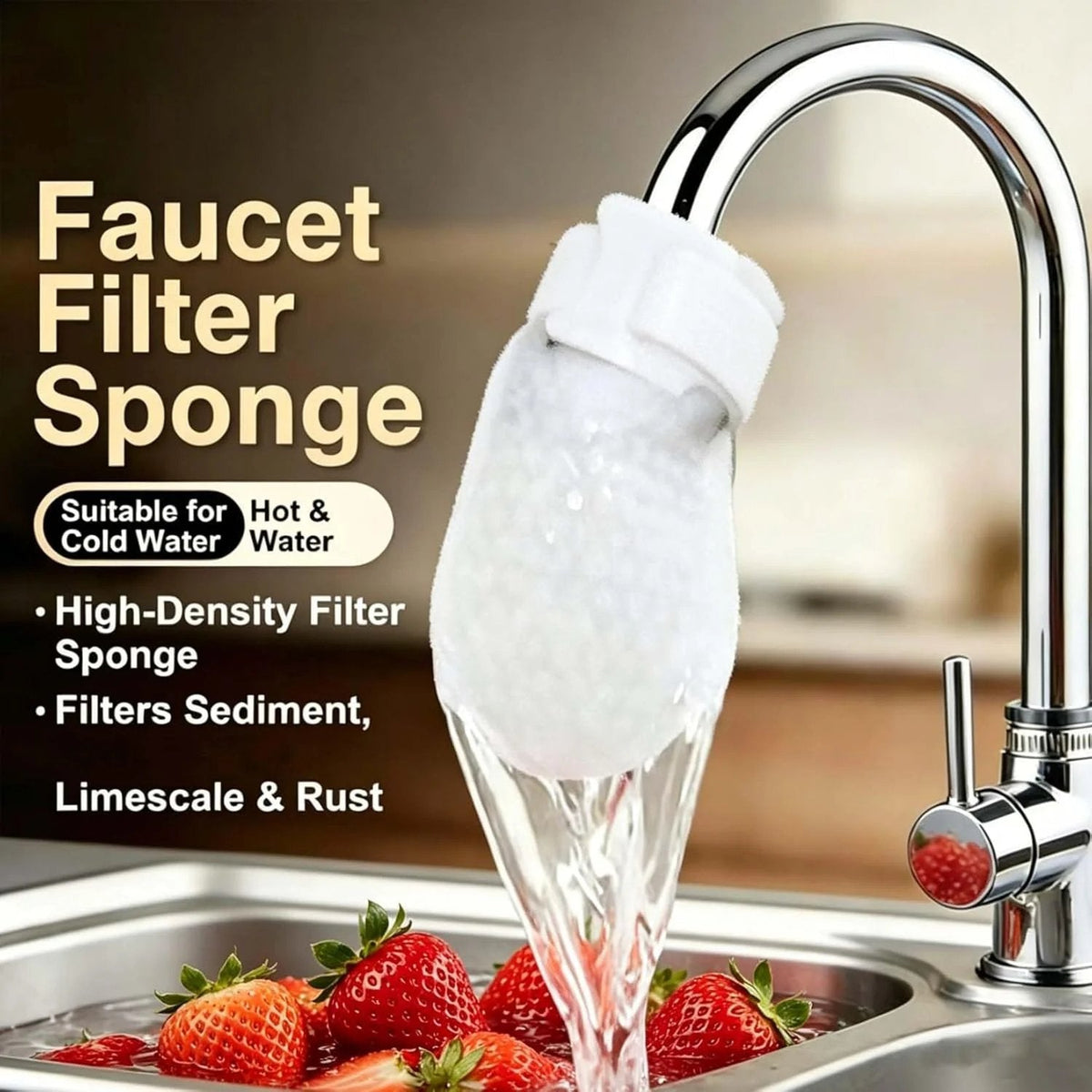 Faucet Filter Bag 💧 – Handy Tap Water Filtering Accessory