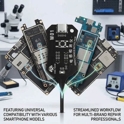 Type-C Motherboard Coil & Inductor Diagnostic Tester – Circuit Board Detection Tool 🔍