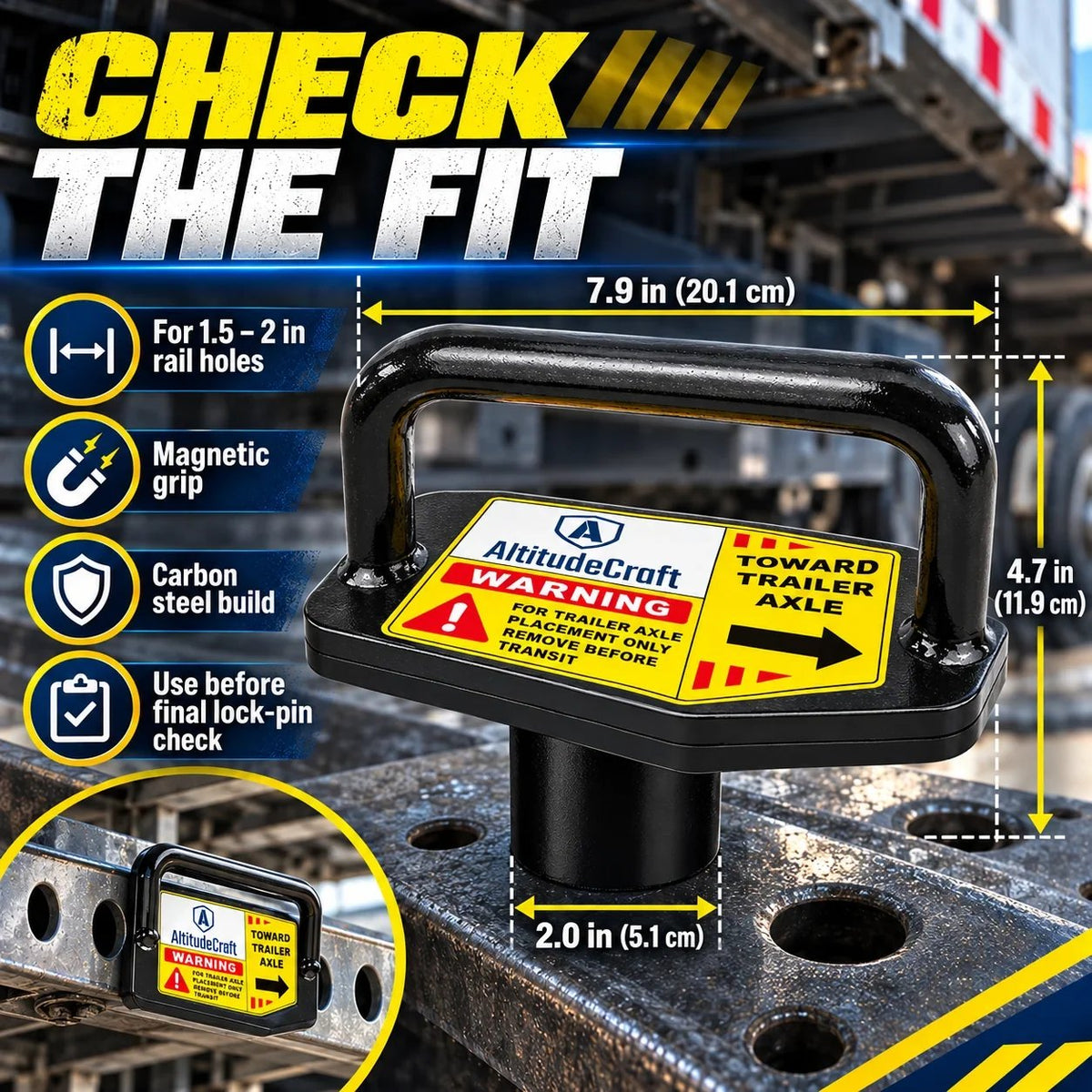 Magnetic Tandem Slide Stopper 🧲 – Convenient Sliding Hardware Accessory