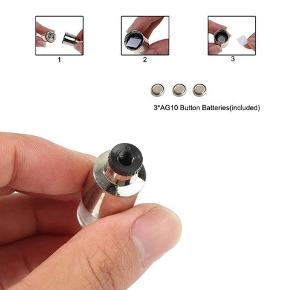 🚗💡 Waterproof LED Tire Valve Cap Lights – Light Up Your Wheels After Dark