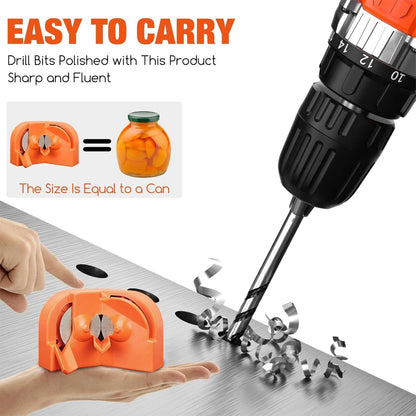 Multi-Purpose Drill Bit Sharpener 🔧 – Convenient Tool Sharpening Set