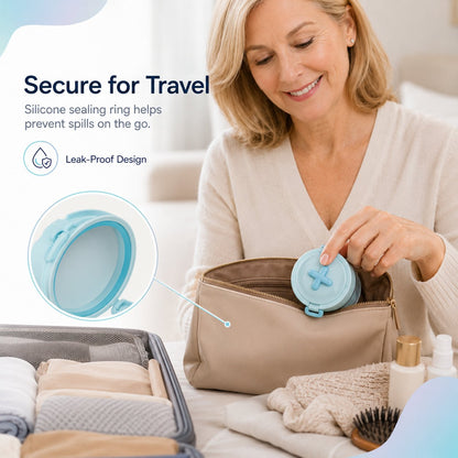 💯💧 50% OFF - Portable Retainer and Denture Cleaning Case with Magnetic Lifting Tray