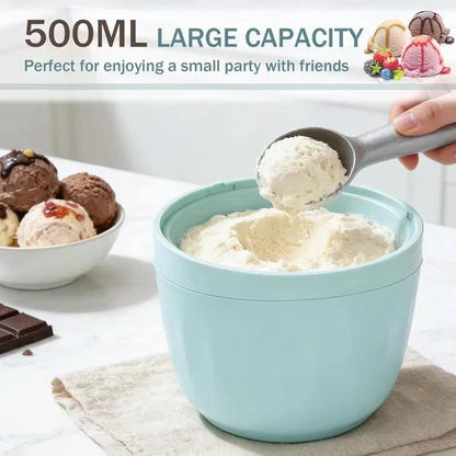 🍦 Personal Ice Cream Maker – Mini Frozen Dessert Machine for Homemade Treats