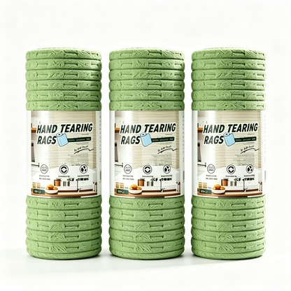 20 PCS Tearable Antibacterial Cleaning Cloths, 10A-Grade Reusable Wet/Dry Lint-Free Rags, Streak-Free Scrubbing Towels for Kitchen, Car, Glass & Electronics (10″x10″)