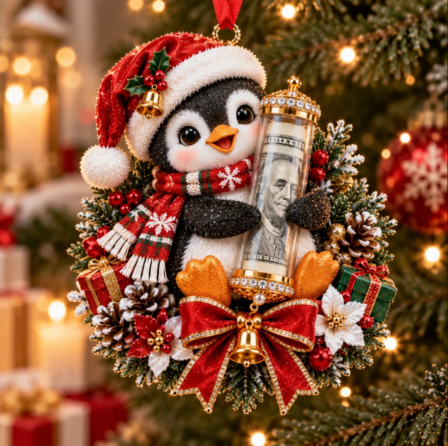 🎅Holiday Money Surprise Ornament – A Festive Cash-Gifting Keepsake 🎄💵