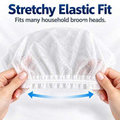 🧹 50-Pack Disposable Dusting Covers for Brooms – Quick, Hygienic Cleaning Made Easy ✨