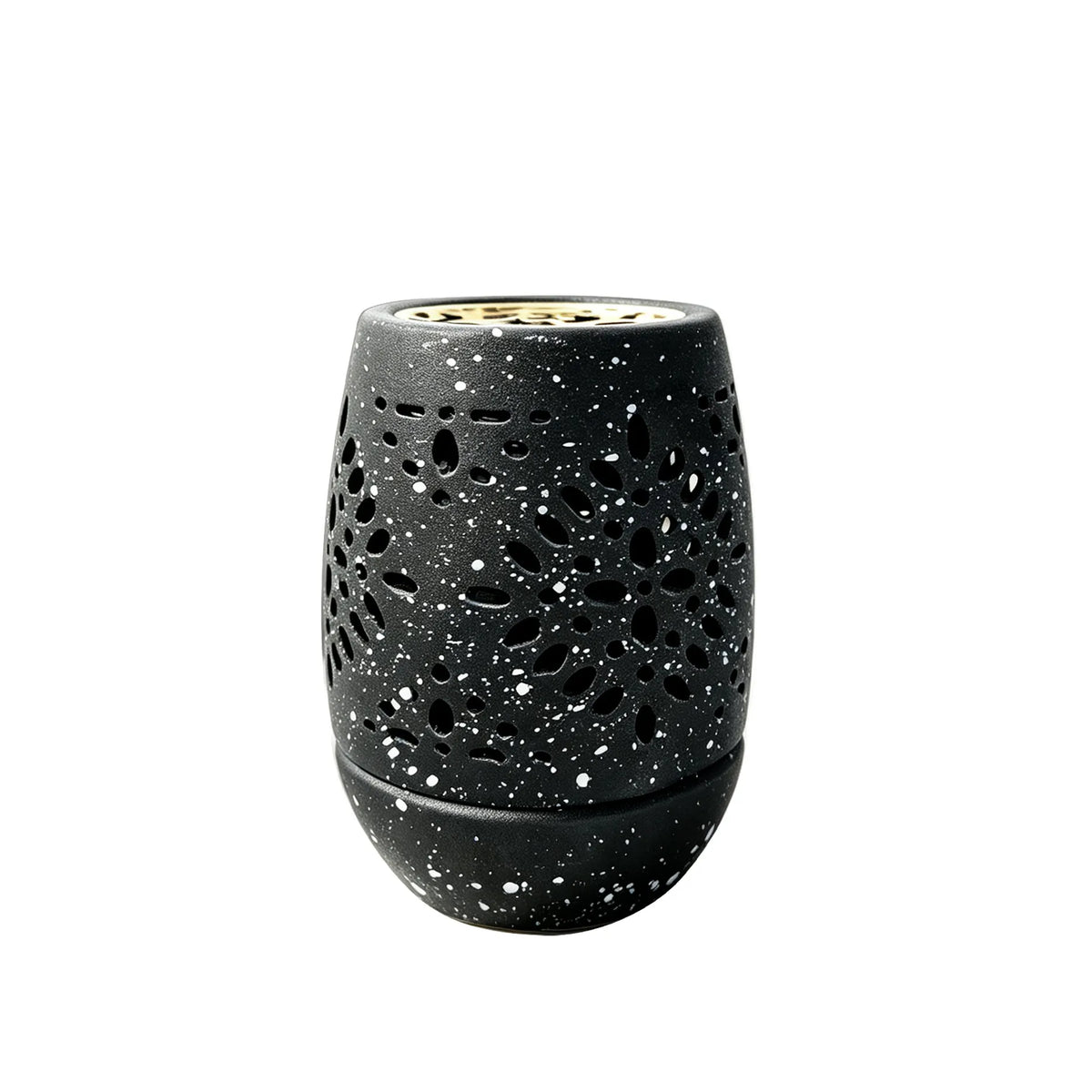 ✨Hollow‑Carved Ceramic Incense Burner Home Aromatherapy Decor