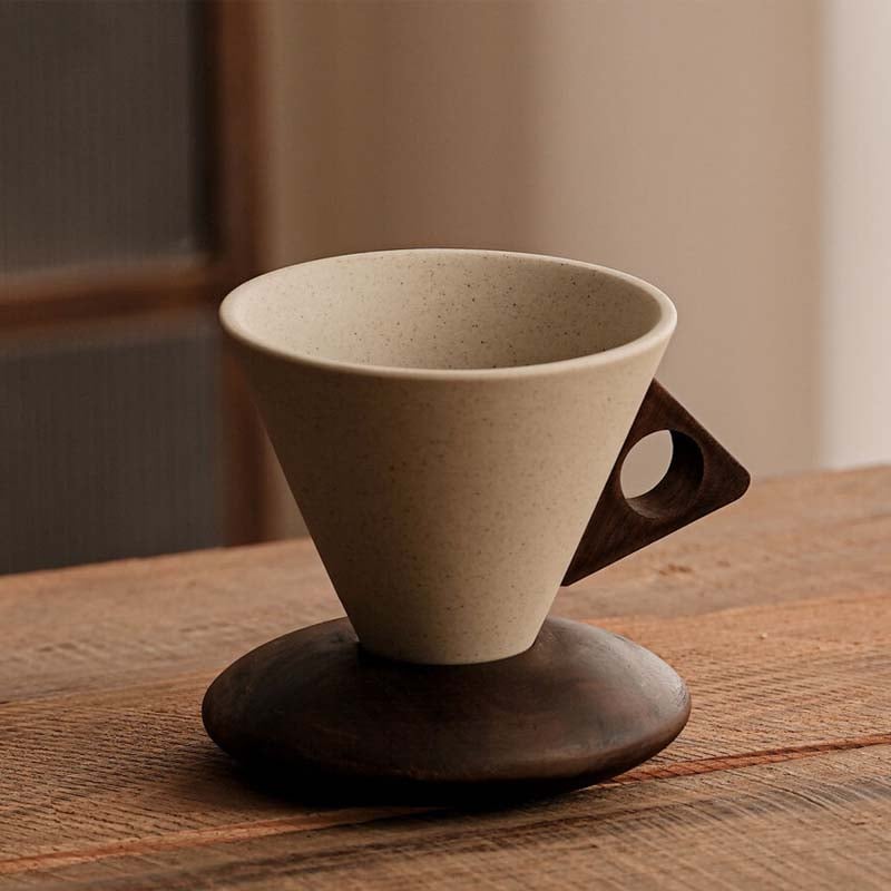 ☕Unique ceramic coffee cup – luxury for your coffee time