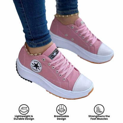 Fashion Star Comfort Sneakers 👟 Chic Support for Every Step