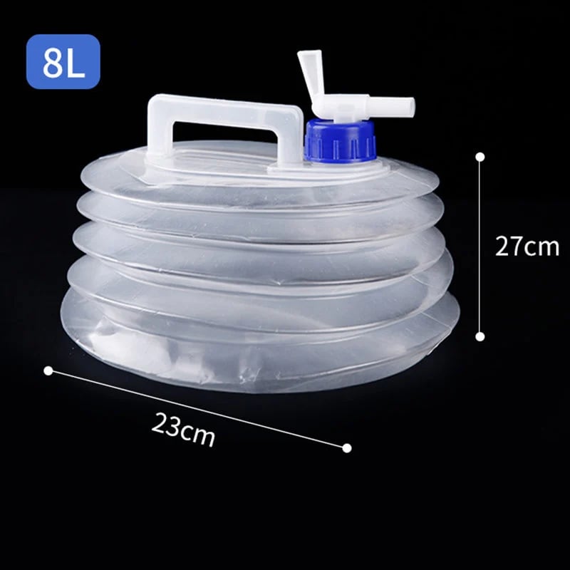 💧🏕️ Collapsible Water Container with Spigot – Easy Storage, Ready When You Need It