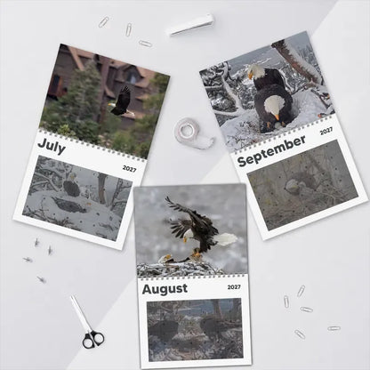 Jackie & Shadow 2027 Bald Eagle Wall Calendar