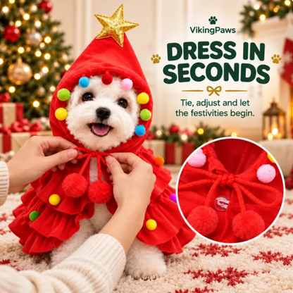 Merry Spruce-Up Pet Outfit 🎄 Festive Holiday Costume for Dogs & Cats