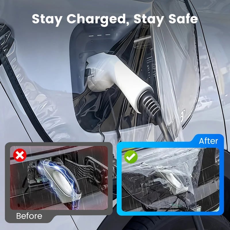 🔋 Magnetic EV Charging Port Cover – Waterproof Protection | Special Sale