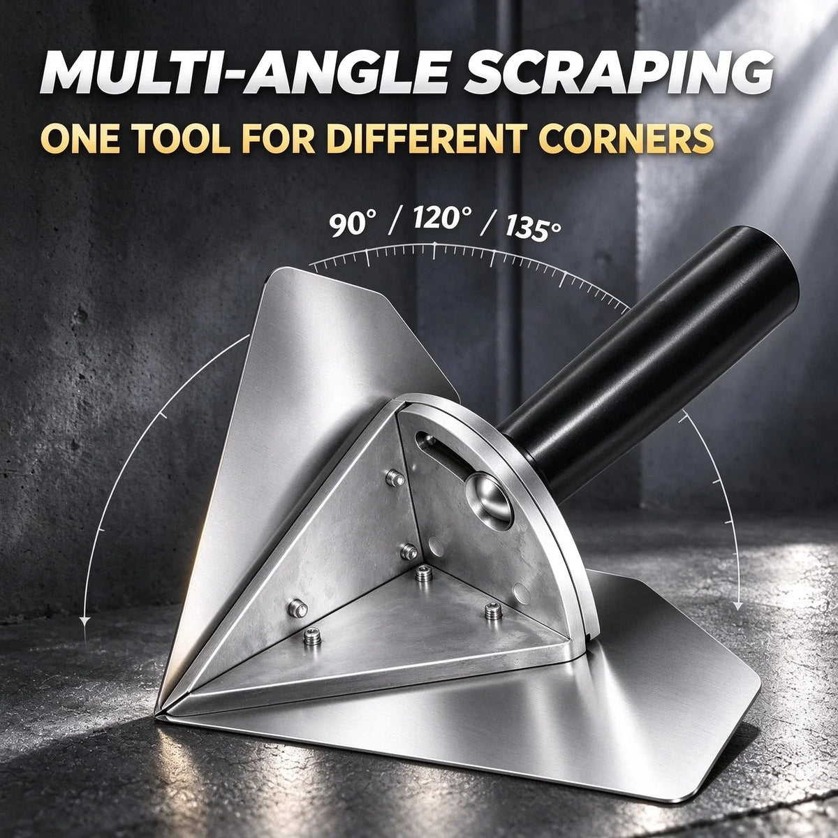 🛠️✨ Stainless Steel Inside Corner Trowel – Smooth, Clean Finishes for Every Edge