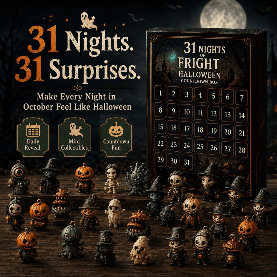 🔥Last Day 50% OFF - 7/15/31 Day Halloween Countdown Surprise Set