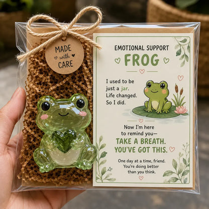 🌸🐝🦛 Emotional Support Animal Gift Set – A Meaningful Little Reminder That You Matter 💕