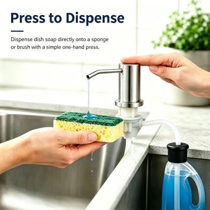 Kitchen Sink Soap Dispenser 🧼 – Convenient Countertop Cleaning Accessory