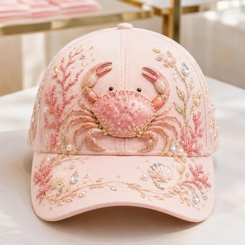 🔥 Last Day 42% OFF – 🌊 3D Ocean Creatures Printed Cap