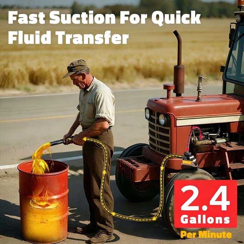 Road-Ready Fuel Transfer Pump 🚗⛽ Fast, Clean and Easy Refueling Anywhere