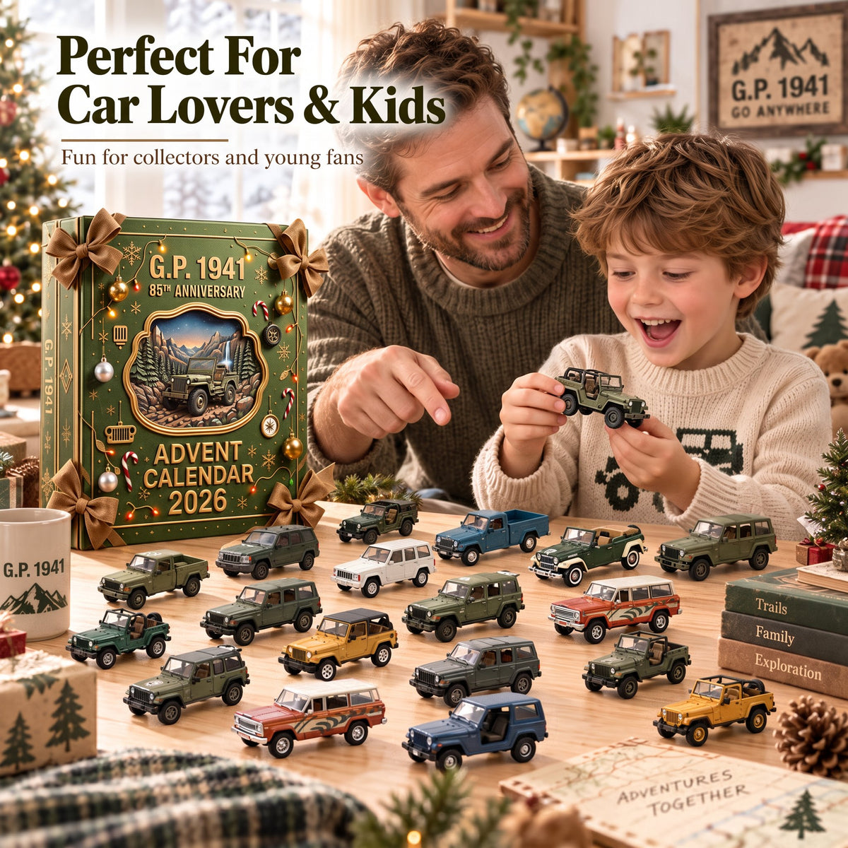 🚗 G.P. 1941 Legend 85th Anniversary Collector's Edition Calendar