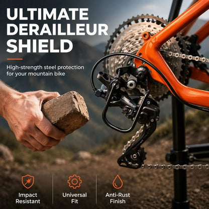 Mountain Bike Derailleur Guard 🚲 – Protective Rear Gear Bracket | Special Sale