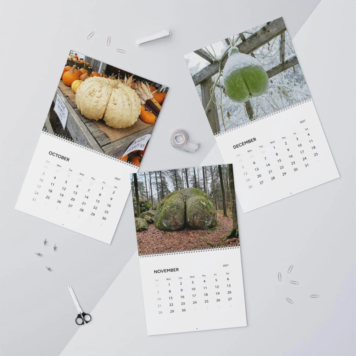 🍑 Natures Butt 2027 Calendar