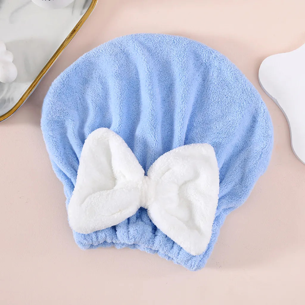 ✨ Quick-Dry Microfiber Hair Turban for Effortless Wet Hair Care – Sunshine Yellow 💛
