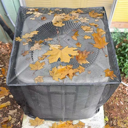🍂 Heavy-Duty Mesh AC Cover – All-Season Outdoor Protection