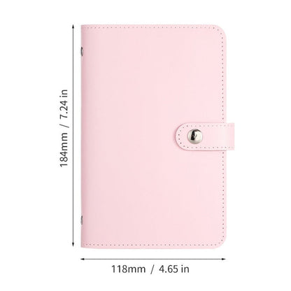 A6 Snap-Button Mirror Finish Savings Binder