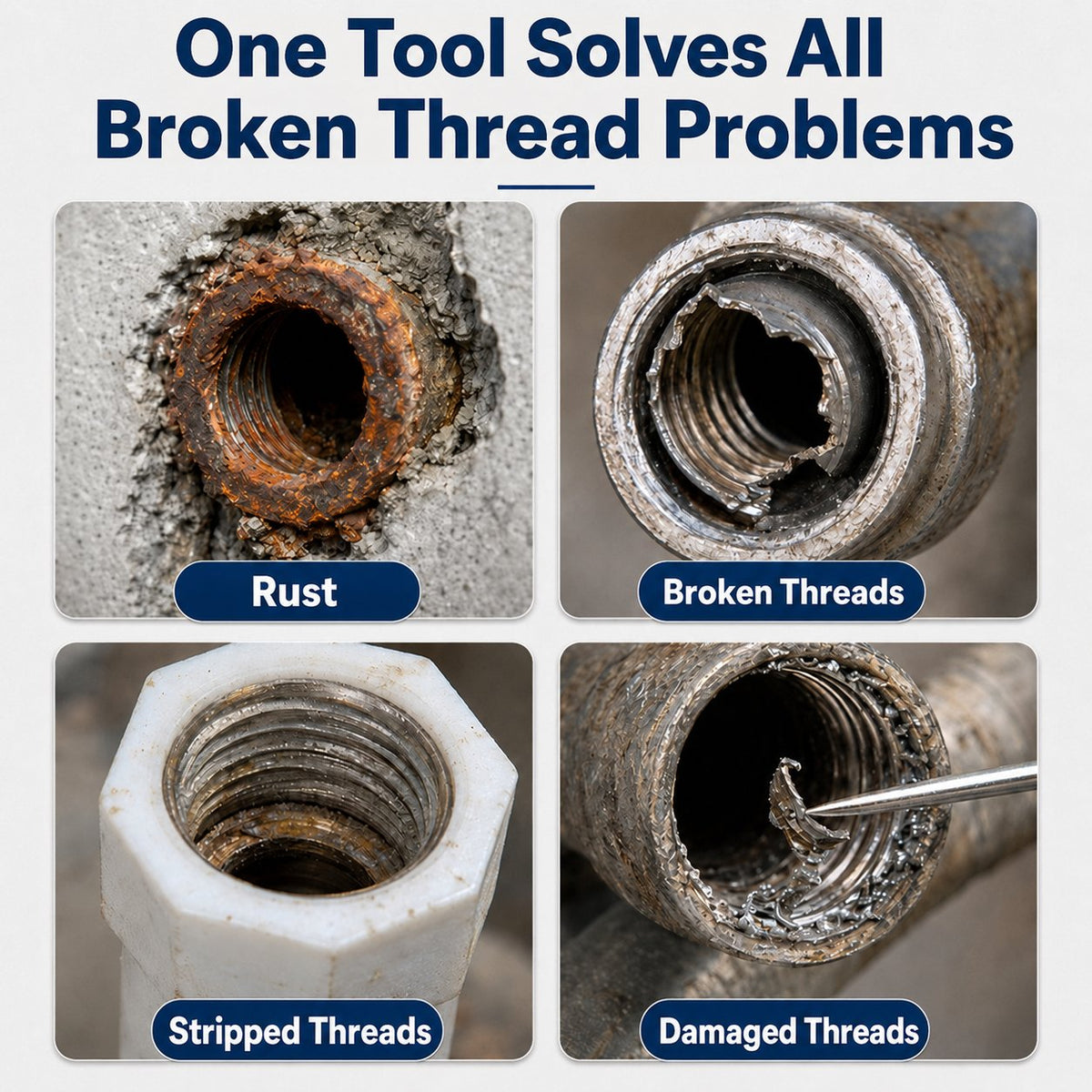 Drill-Powered Pipe Extractor 🛠️ – Remove Broken Threaded Fittings with Less Hassle